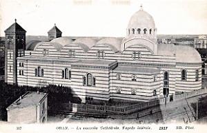 Oran - Cathedrale - Facade laterale - 1917